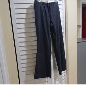 Silence +Noise Grey White Pin Striped Pants